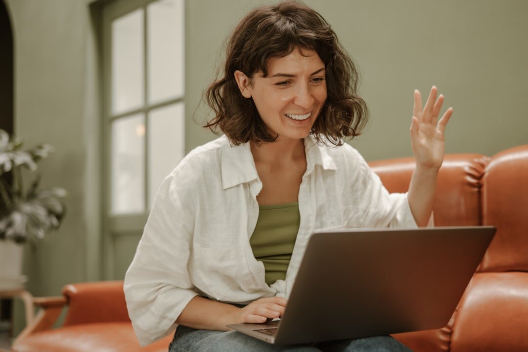 online video conference call