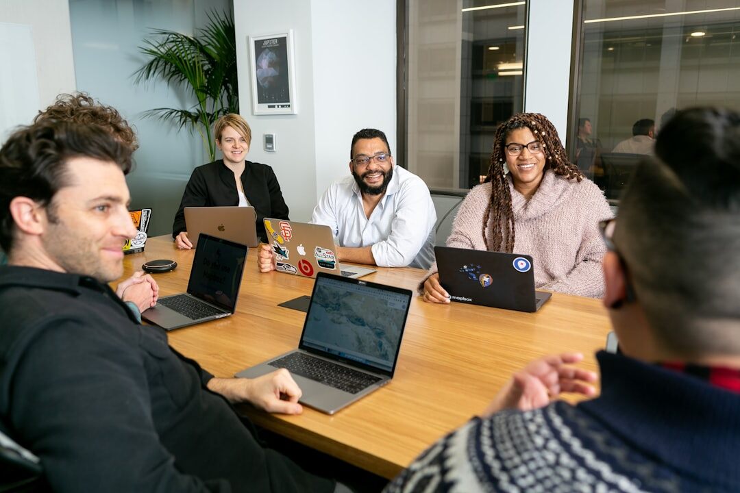 sustainable business meeting